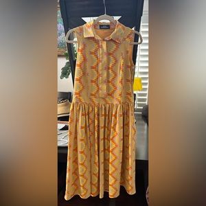 KATYA DOBRYAKOVA 100% shilk dress size S